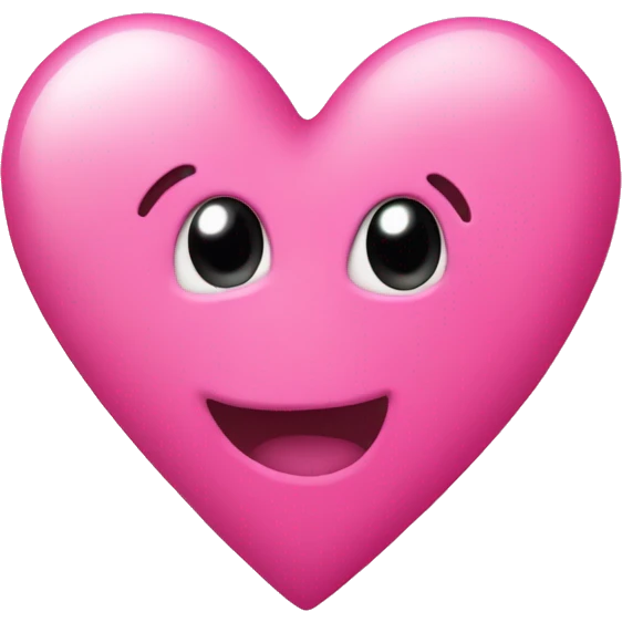 pink heart and sog emoji