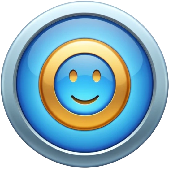 Badge certification insta en bleu emoji