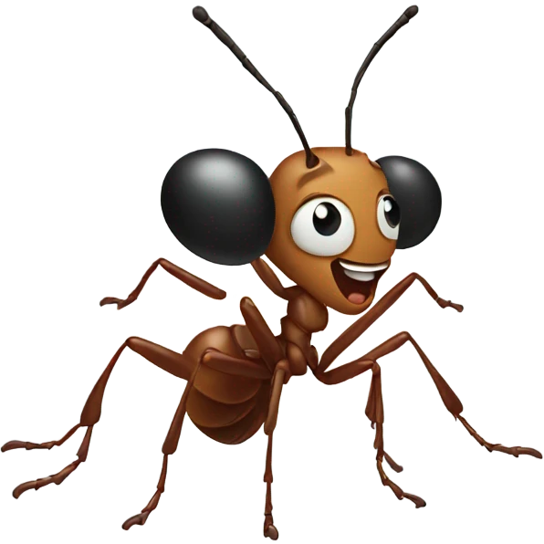 funny ant emoji