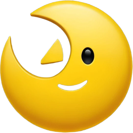 strong pac man side view emoji