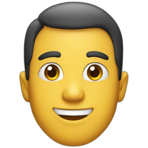 welcome back face emoji