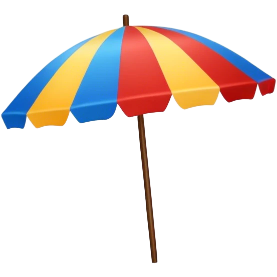 Beach umbrella  emoji