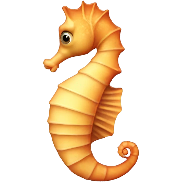 Fat seahorse emoji
