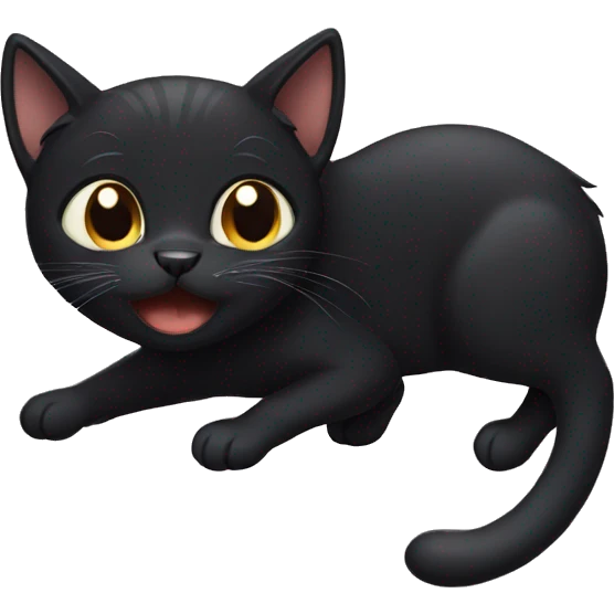 black cat emoji