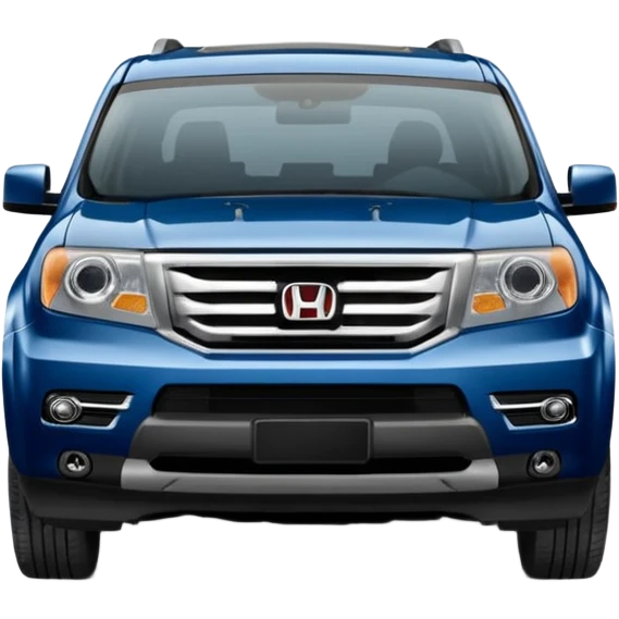 Blue 2013 Honda pilot  emoji