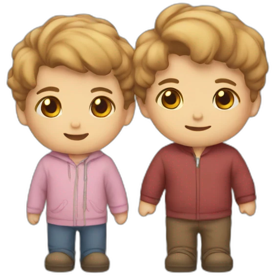 2 ours calins emoji