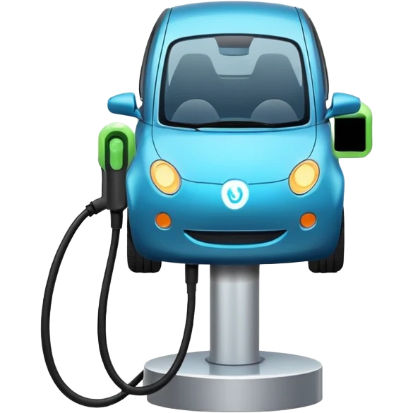 car CHARGING SPOT  emoji