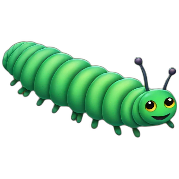 Caterpillar emoji