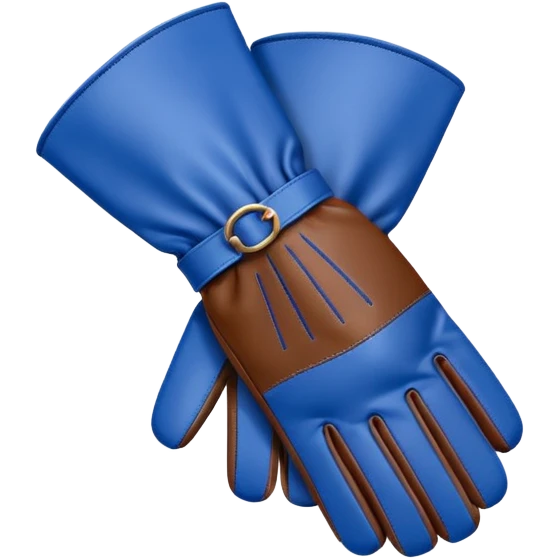 colored gloves emoji