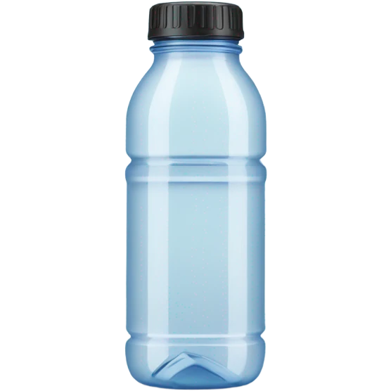 Water bottle  emoji