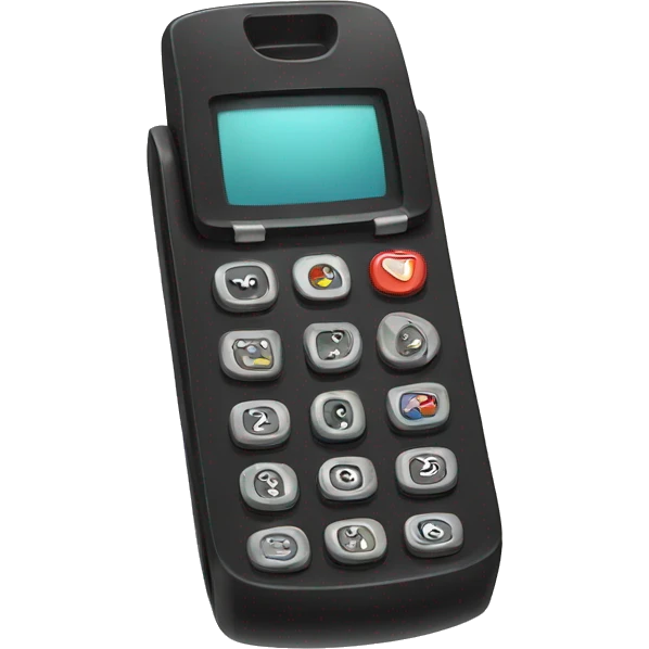 Old flip phone emoji