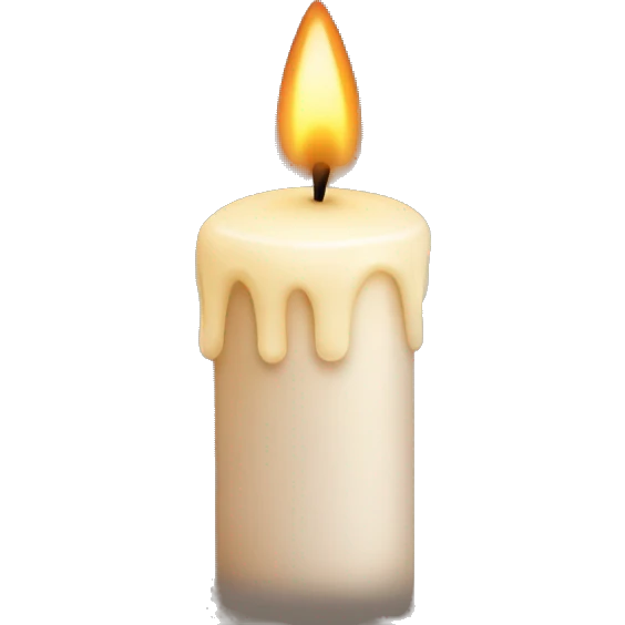 Christmas candles emoji
