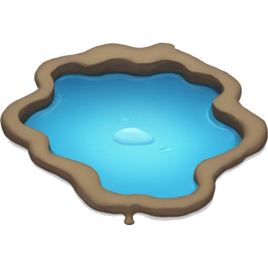 Puddle emoji