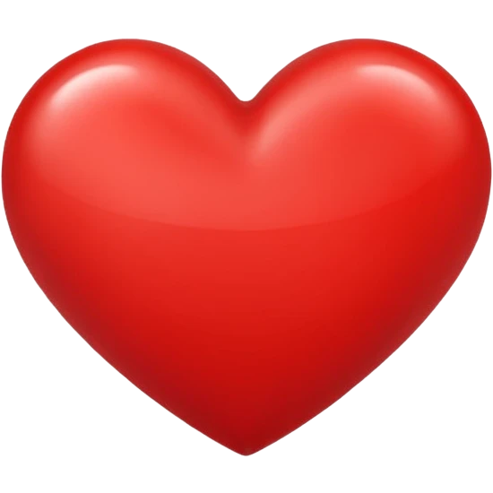 red heart emoji
