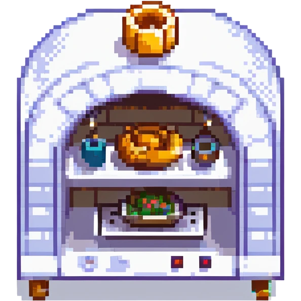 A transcendent baker manipulating timelines and alternate realities to bake. Ingredients phase in from other dimensions, and the oven warps space itself. UI is fragmented, shifting, and surreal—portals, time loops, and morphing recipe glyphs. emoji