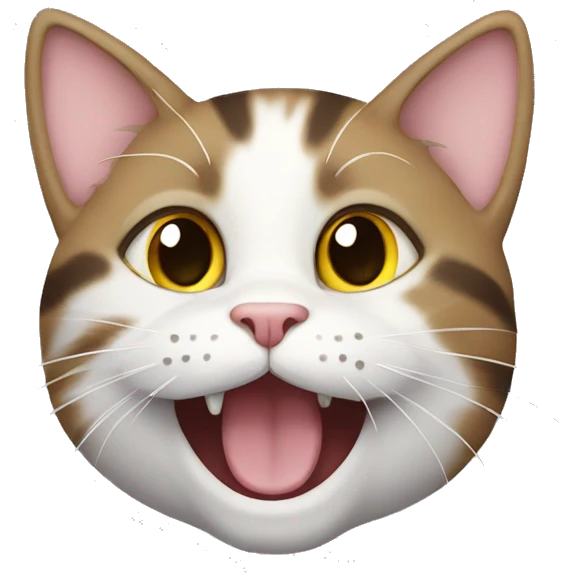 cat happy emoji