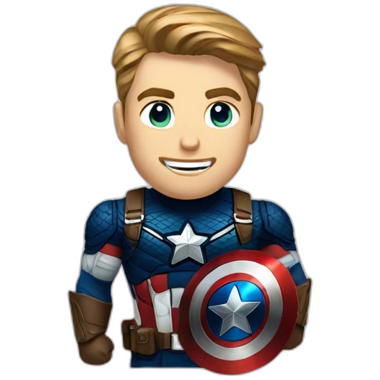 Captain america emoji