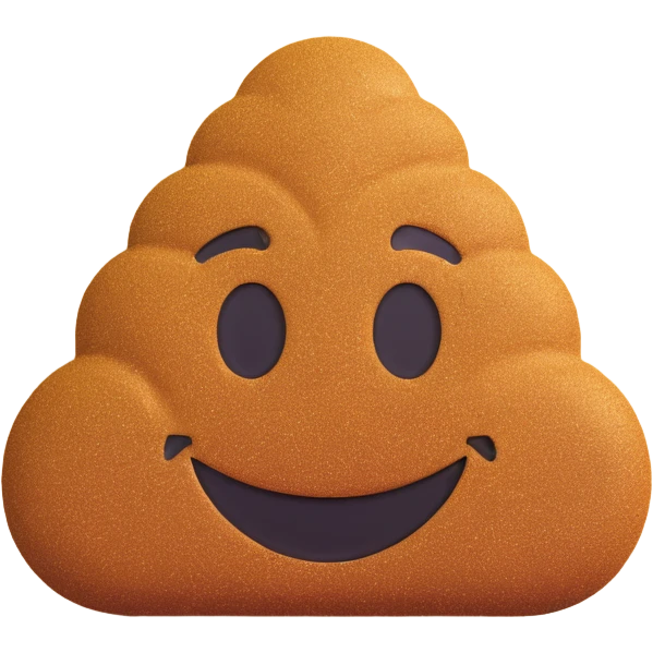 iron sand emoji, metallic texture, granular appearance, simple background emoji