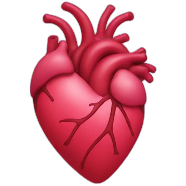 digital heart emoji