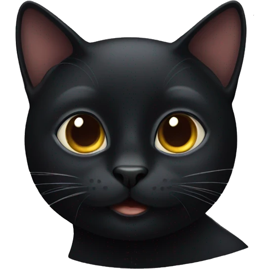 Black cat emoji