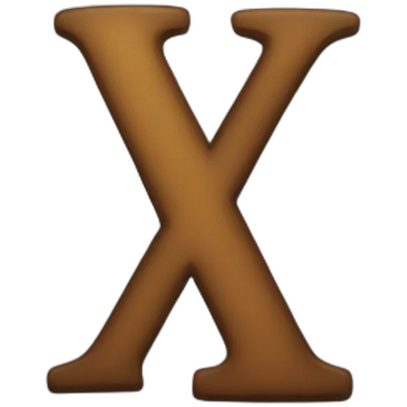 X emoji
