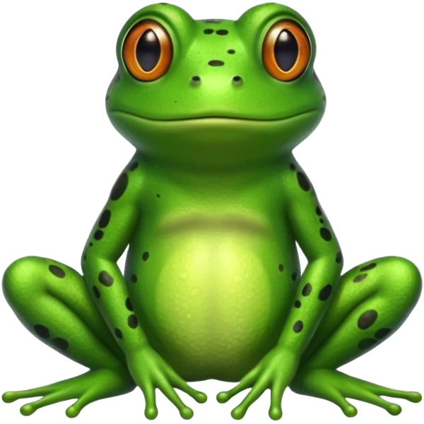 frog sitting emoji