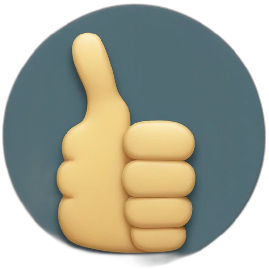 thumbs-up emoji