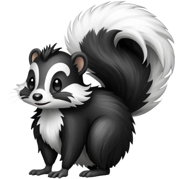 smelly skunk emoji