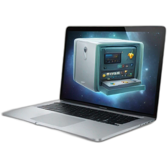 magic machine macbook emoji