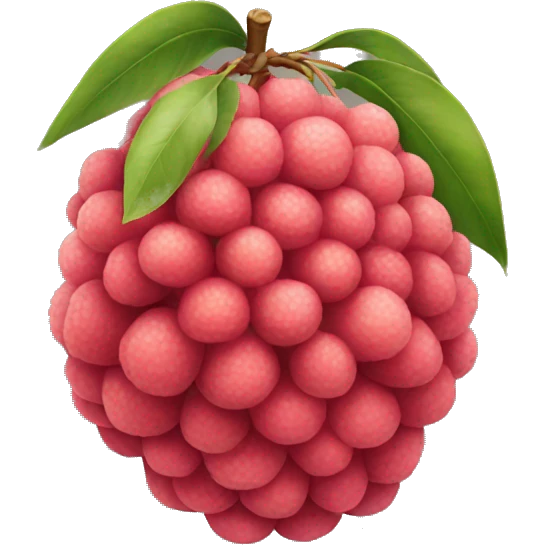 lychee emoji