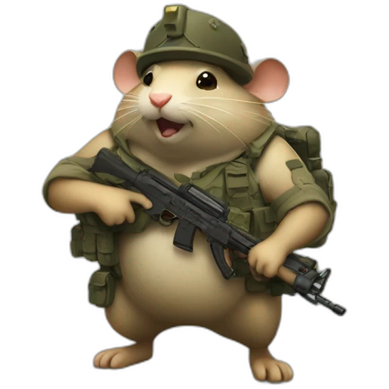 4 fat rats going to war emoji