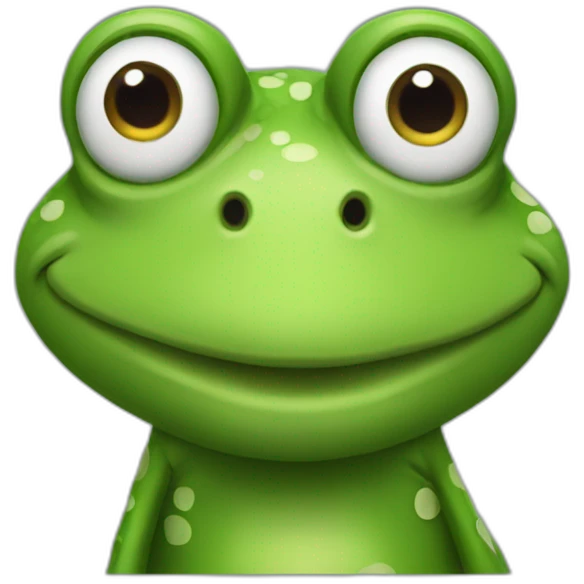 artist frog emoji