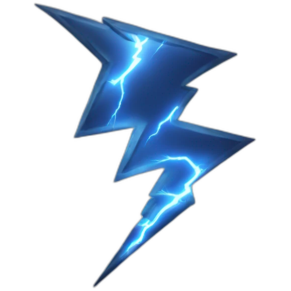 lightning emoji