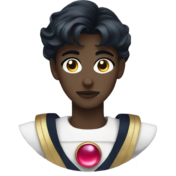 dark sailor moon emoji
