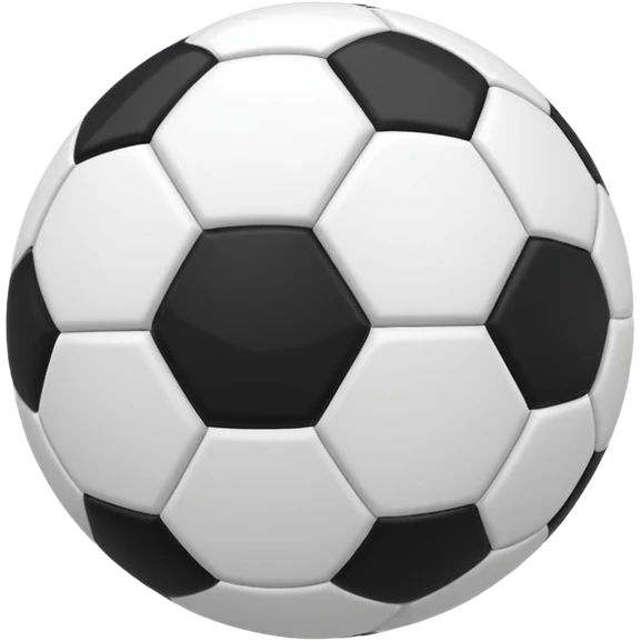 that's very good but make the soccer ball normal, not deformed, and the wind should be a slight touch of it, not too much, just a little trail of wind emoji