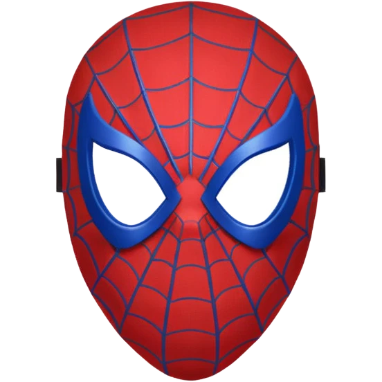 Spiderman mask emoji emoji