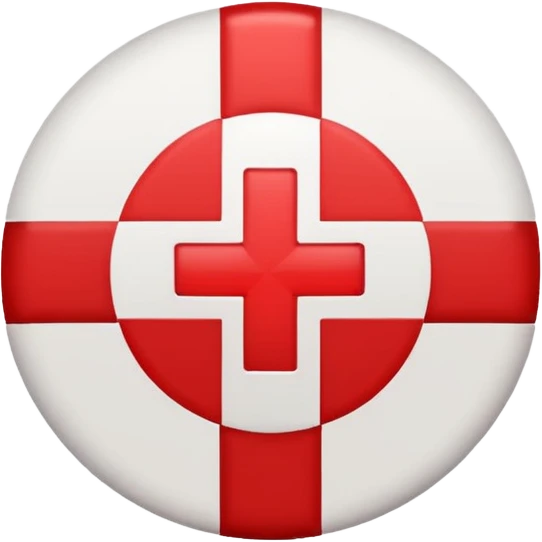 Create a red cross emoji