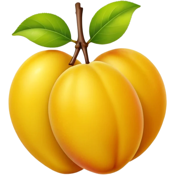 yellow plum emoji