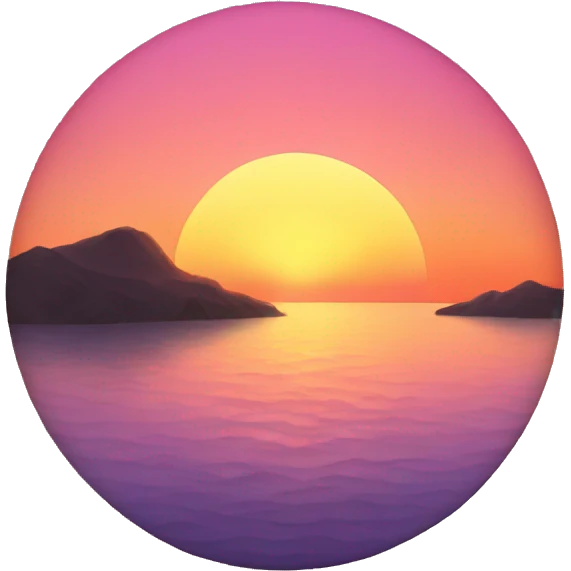 sunset emoji