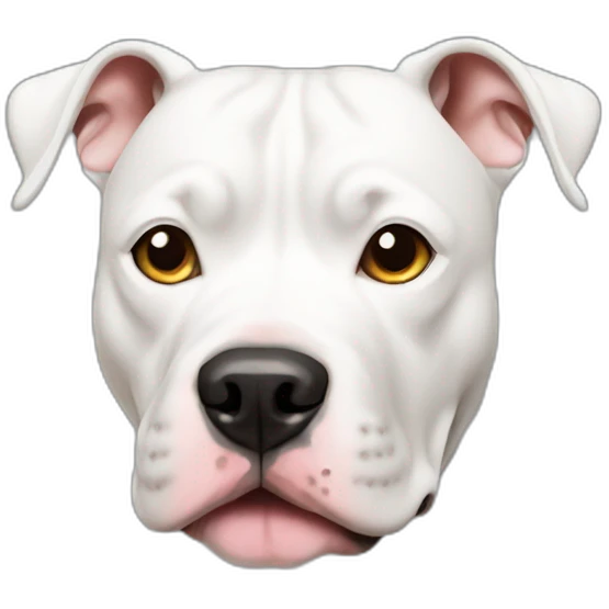 American pitbull terrier emoji