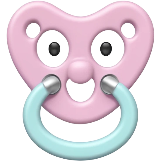 baby pacifier emoji
