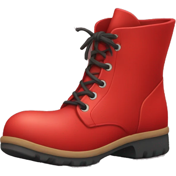Red Boot emoji