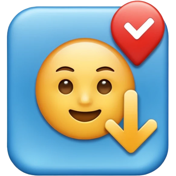    así como este dame una verificación emoji