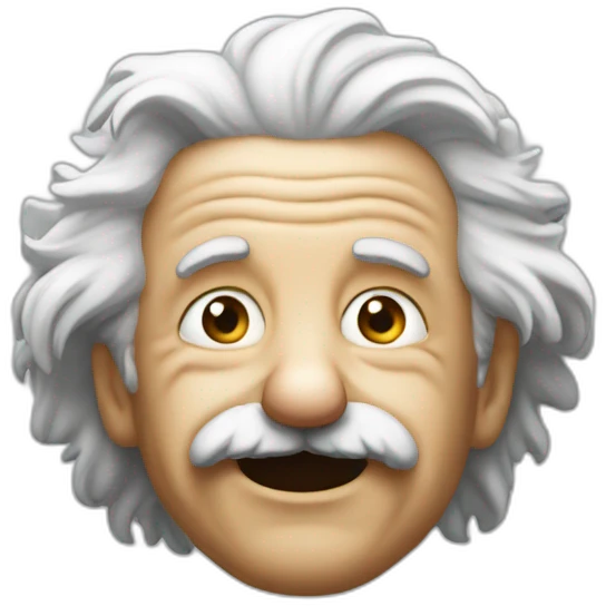 Einstein decepcionado emoji