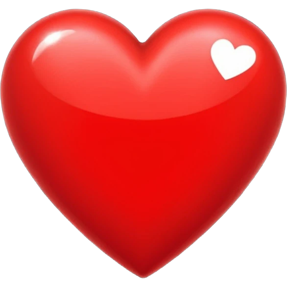 corazón con purpurina emoji