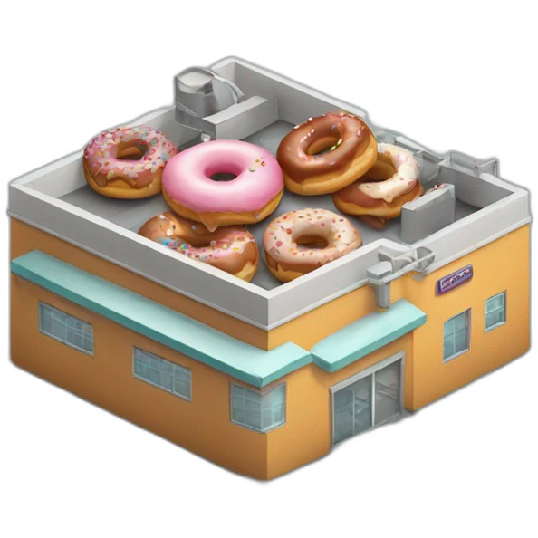 doughnut factory emoji