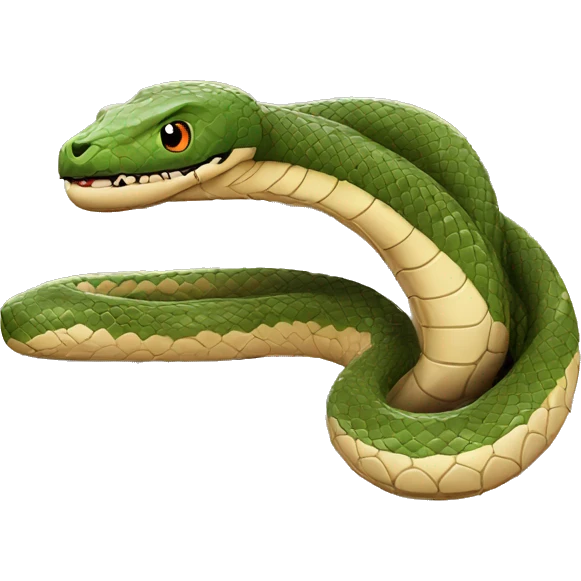Serpiente con beso, canchero, moda emoji