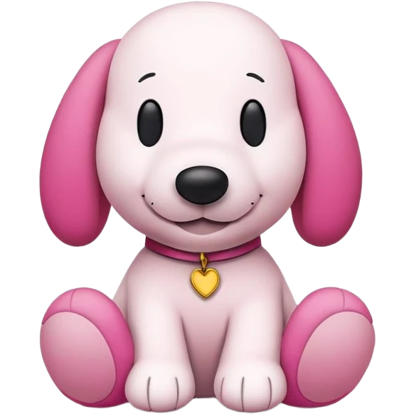 pink snoopy emoji