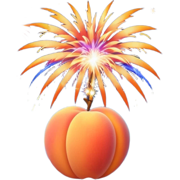 Combine "🍑🏔🧨" emoji