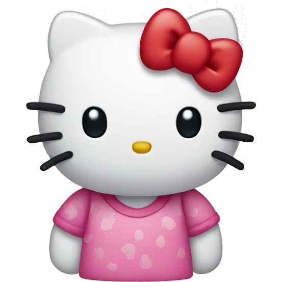 Hello kitty emoji